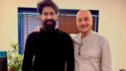 'Yash Gave Rocky A Soul': Anupam Kher Meets <i>Toxic</i> Star, Praises His <i>KGF</i> Journey