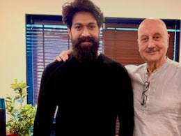 'Yash Gave Rocky A Soul': Anupam Kher Meets <i>Toxic</i> Star, Praises His <i>KGF</i> Journey