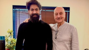 'Yash Gave Rocky A Soul': Anupam Kher Meets <i>Toxic</i> Star, Praises His <i>KGF</i> Journey