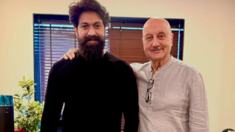 'Yash Gave Rocky A Soul': Anupam Kher Meets <i>Toxic</i> Star, Praises His <i>KGF</i> Journey