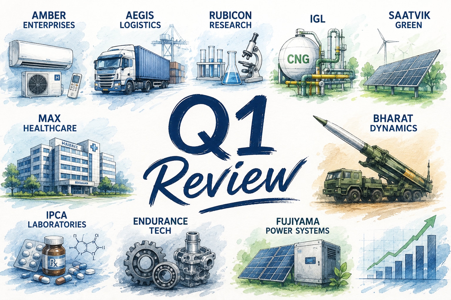 Amber To Max Healthcare: Motilal Oswal Reviews 14 Stocks After Q1 - Check Target Prices