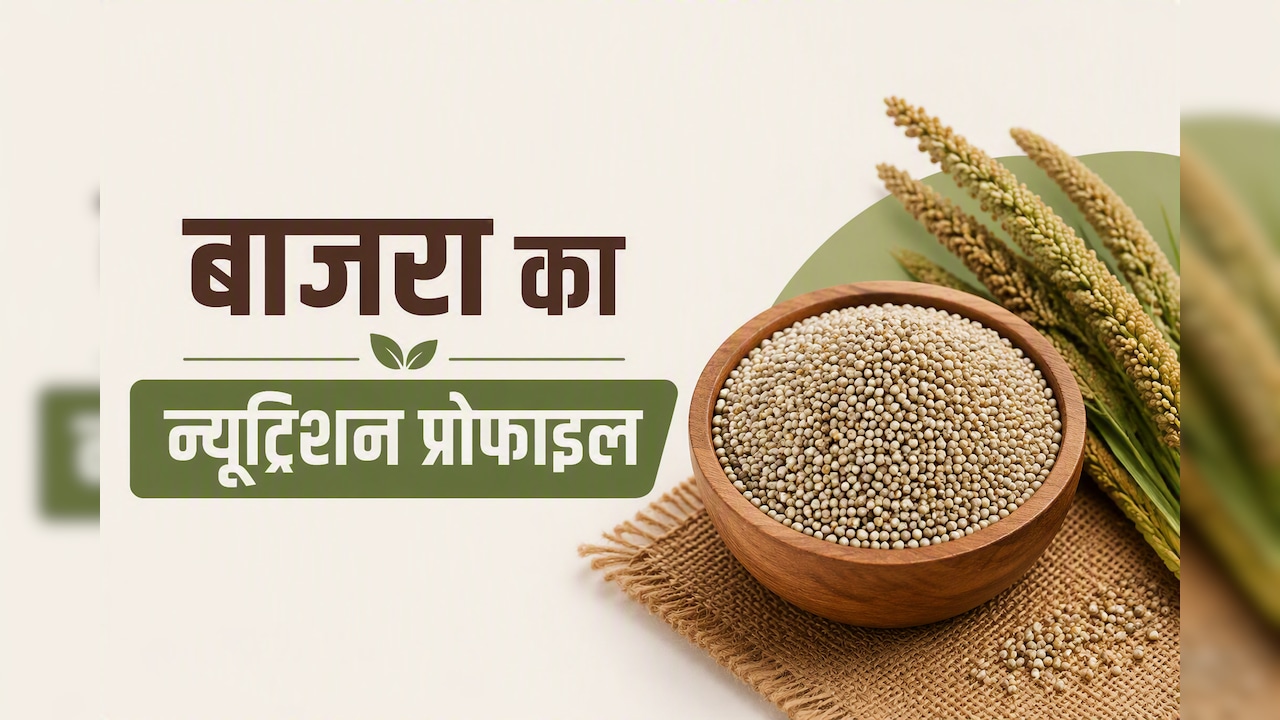 Poshan Patri/Nutrient Check: बाजरा का न्यूट्रिशन प्रोफाइल, 100 ग्राम में कितनी कैलोरी और पोषक तत्व