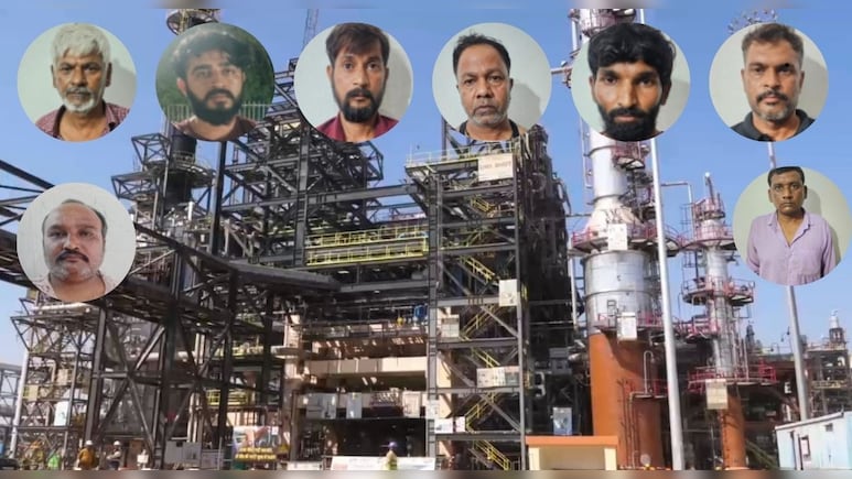 रिफाइनरी की क्रूड पाइपलाइन में वॉल्&zwj;व लगाकर दो टैंकर तेल चुराया, 6 महीने से कर रहे थे रेकी