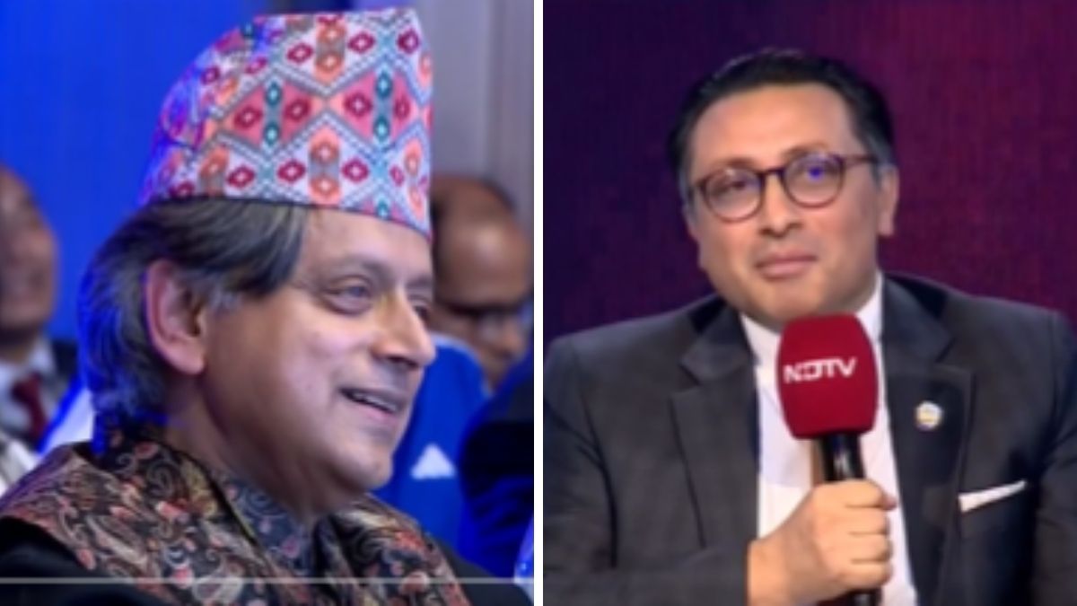 Video: Bring Out Dictionaries. Shashi Tharoor Just Met His Match In Nepal