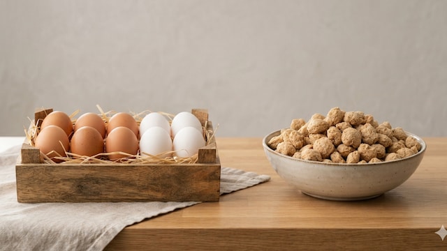 Your body absorbs and utilises the amino acids in eggs more efficiently