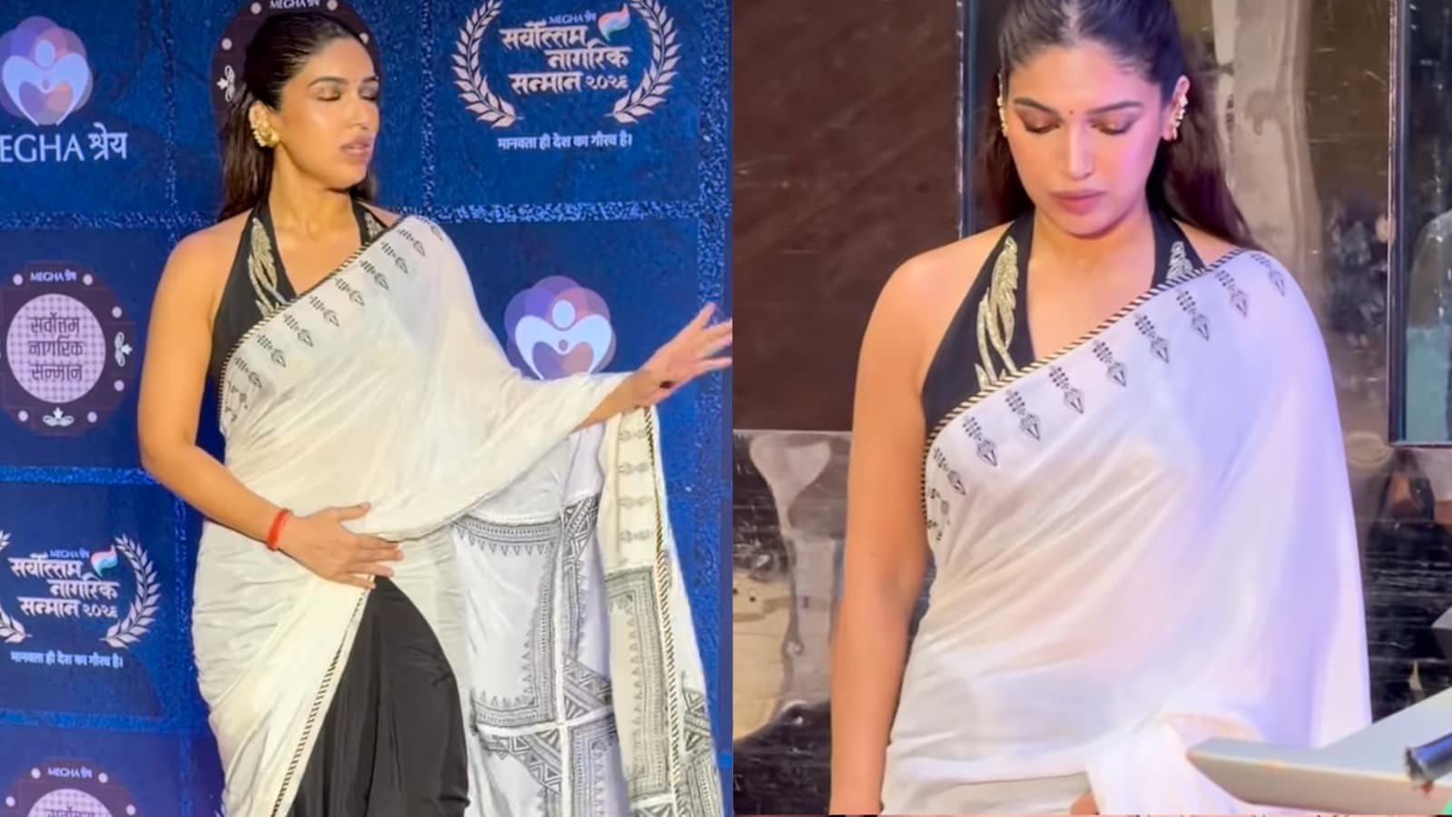 Bhumi Pednekar stops posing after hearing the National Anthem, video circulates