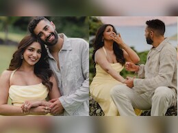 Jiya Shankar's Butter Yellow Engagement Dress Is Summer Romance Done Right