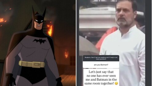 "Let's Just Say...": Rahul Gandhi's Witty Batman Response Goes Viral