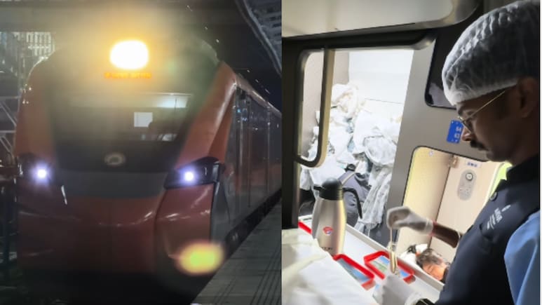 Vande Bharat Sleeper Gets A Premium Makeover, Travel Vlogger Says "<i>Train Wali Vibe Nahi Aa Rahi Thi</i>"