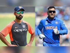 "When His Door Was Shut, No One Was Allowed": Ajinkya Rahane On MS Dhonis Room