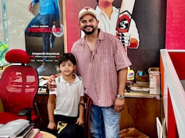 'Like Father, Like Son': Suresh Raina's Son Rio Begins Cricket Journey