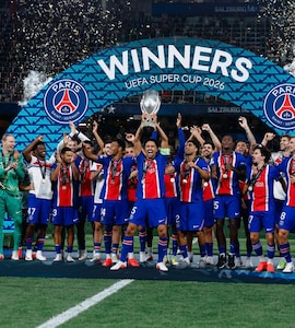 Champions League Winners PSG Down Aston Villa To Retain UEFA Super Cup