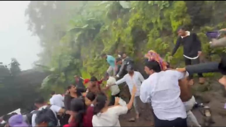 Clashes, Stone-Pelting: Sinhagad Fort In Pune Witnesses Chaos As Women Allegedly Harassed
