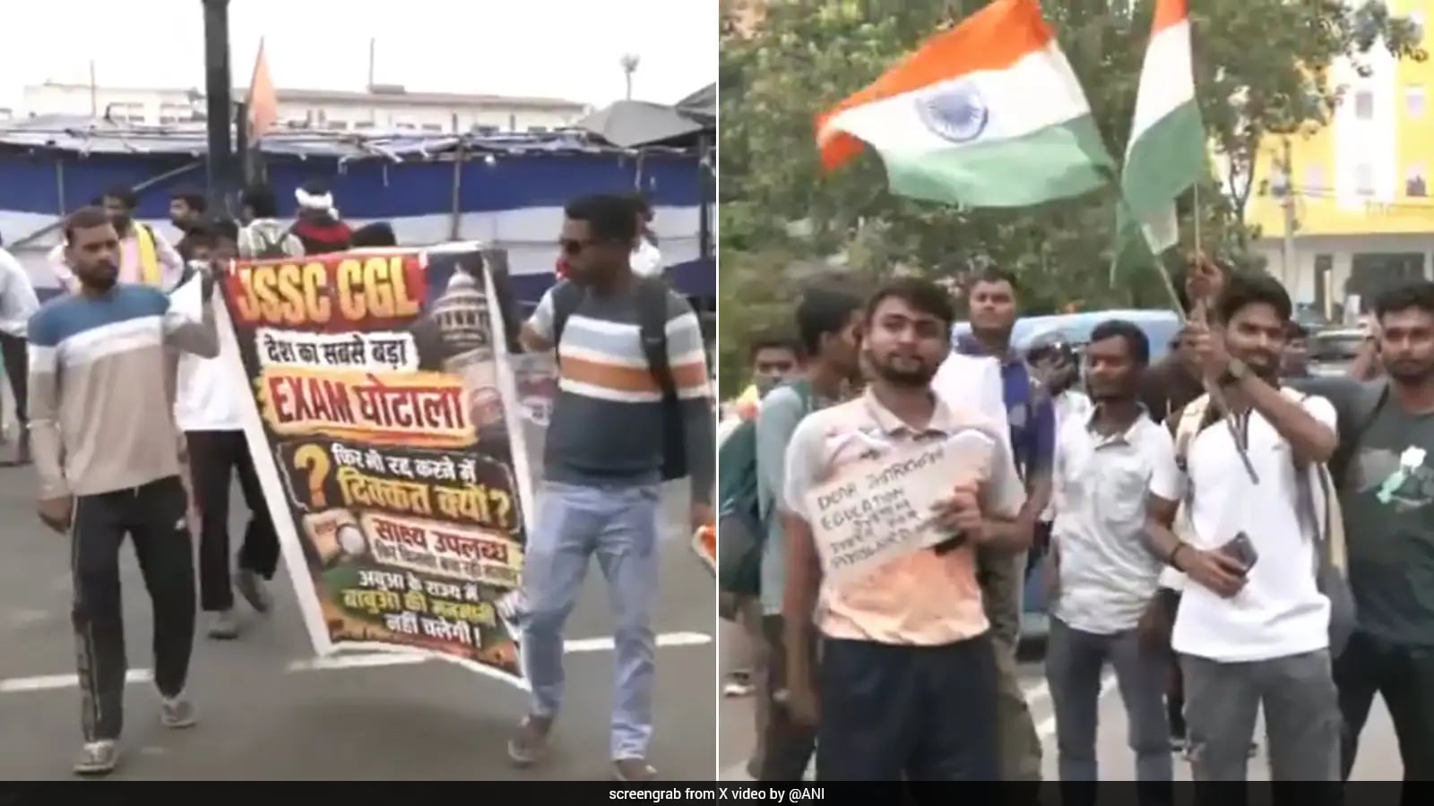 Protesting Jharkhand Students Breach Barricades Marching Towards Assembly