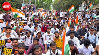 रांची की सड़कों पर गूंजते नारे, हाथों में लहराते पोस्टर... विधानसभा की तरफ बढ़ रहा हजारों छात्रों का हुजूम