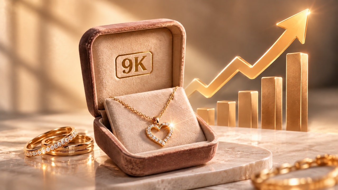 A Little Less Golden: Why 9 Carat Is India's Newest Jewellery Bet