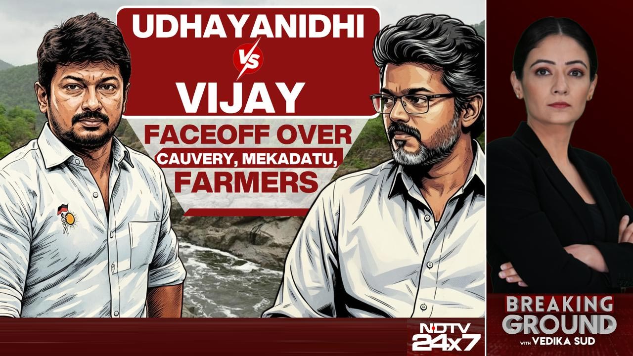 Udhayanidhi-Vijay Face-Off Over Cauvery Water, Mekedatu Dam And Farmers