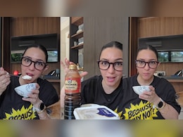 Nauheed Cyrusi Tries Viral Ice Cream Hack, Says It Tastes Just Like Salted Caramel