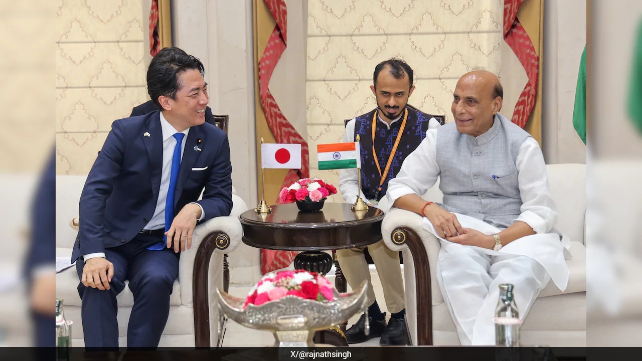 Rajnath Singh's 'Mahasagar Vision' Mention In Talks With Japan Counterpart