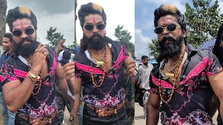 झारखंड के छात्र आंदोलन में पहुंचे 'पुष्पा', बोले- छात्र झुकेंगे नहीं, रुकेंगे नहीं
