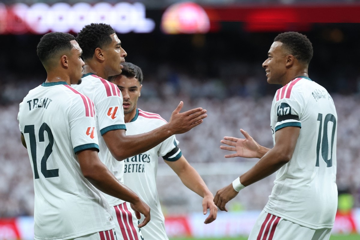 Bellingham and Mbappé score as Real Madrid beat Malaga 4-0
