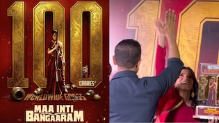 Video: Samantha And Raj Nidimoru High-Five As <i>Maa Inti Bangaaram</i> Enters Rs 100 Crore Club