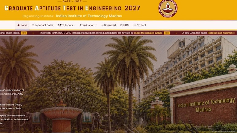 GATE 2027 Registration Begins Today: Check Steps To Apply, Important Dates