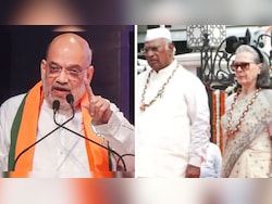 "Extreme Appeasement": Amit Shah Blasts Congress Over Full <i>Vande Mataram</i> Snub