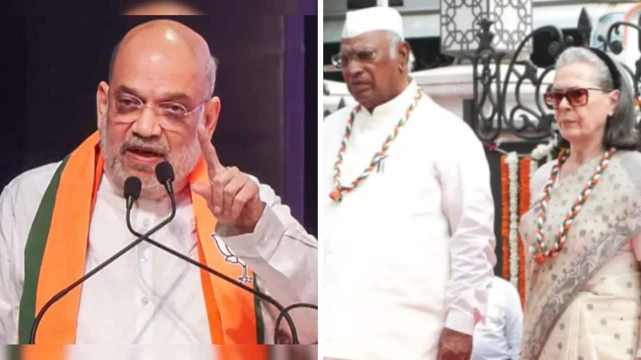 "Extreme Appeasement": Amit Shah Blasts Congress Over Full Vande Mataram Snub