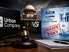 'Unsafe And Risky': Urban Company Takes Kent RO To Court Over Purifier Ads
