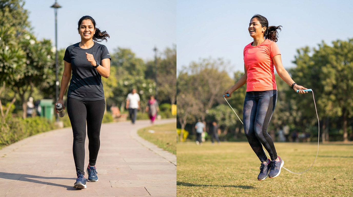 Walking vs Skipping: Which Is The Better Exercise For Fast Weight Loss?