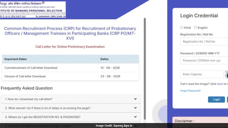 IBPS PO Prelims Admit Card 2026 Out: Check Download Link Here IBPS PO Prelims Admit Card 2026 Out: Check Download Link Here