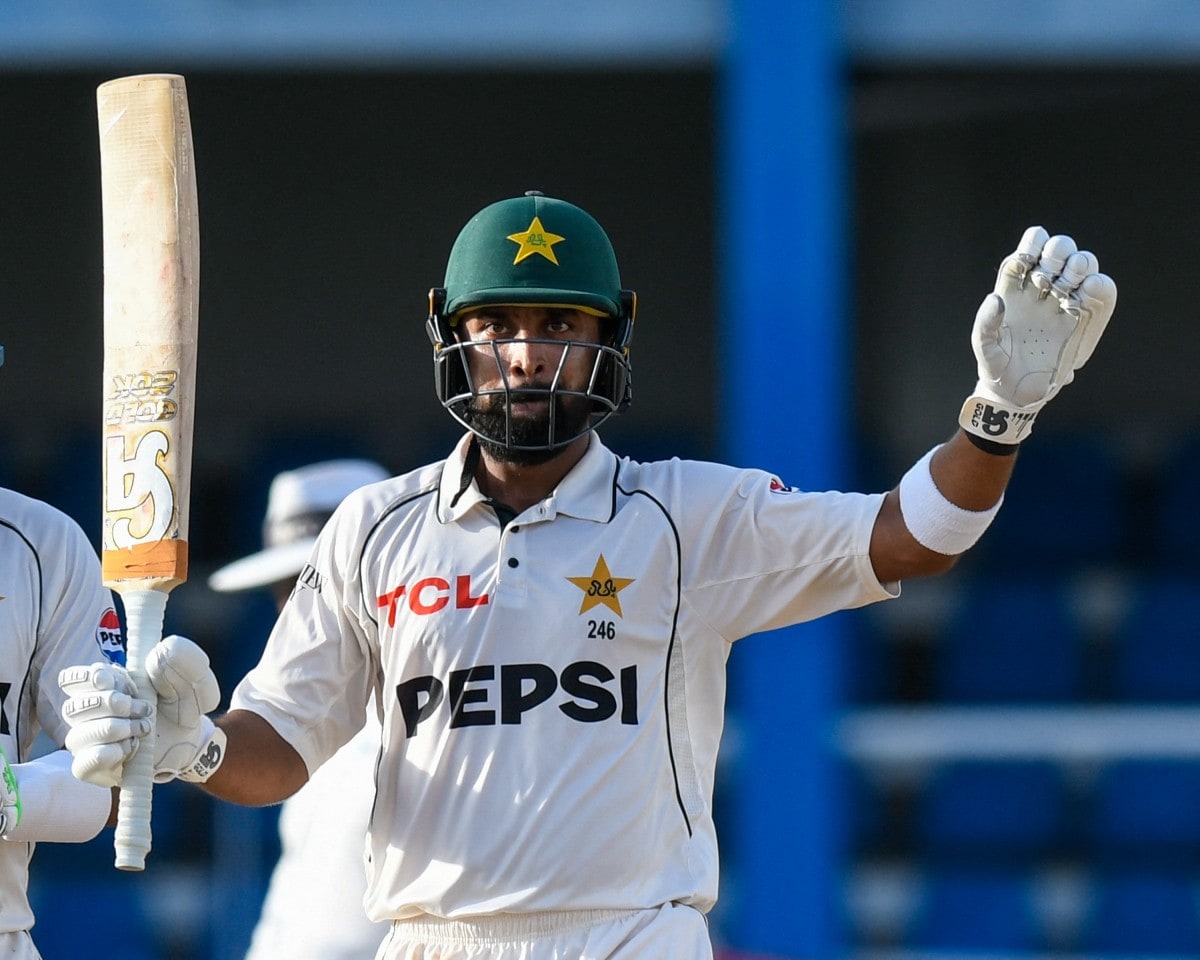 Abdullah Shafique scores 160* as Pakistan makes rare Test history vs West Indies