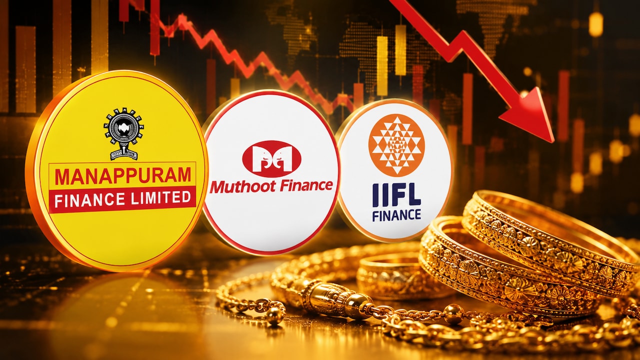 Manappuram, Muthoot, IIFL Finance Fall Up to 5%: Why Are Gold Financier Stocks Declining?