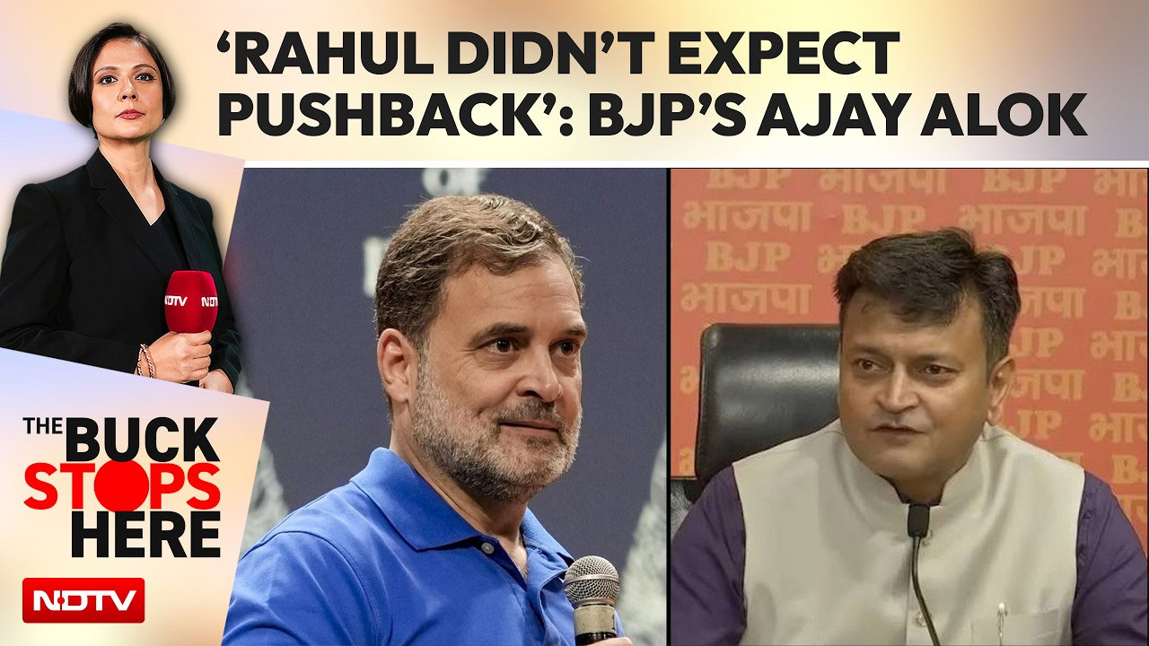 'Rahul Gandhi Didn't Expect Pushback': BJP's Ajay Alok On 'Purification' Row