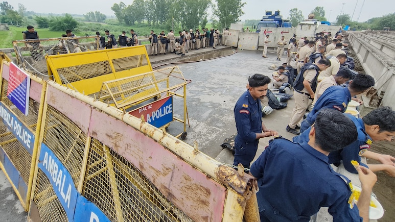 After Ambala And Hansi, Haryana Police Braces For Protests In Khanauri