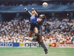 Diego Maradona's 'Hand Of God' World Cup Football Sells For $3.3 Million At Auction