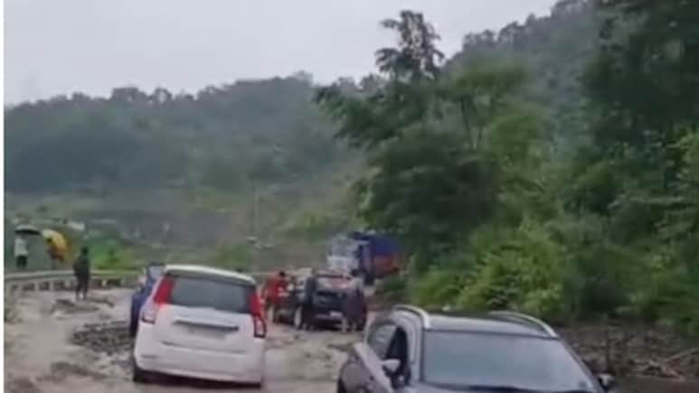 Bridge Washed Away, Mudslides Block Nagaland Roads Amid Heavy Rain