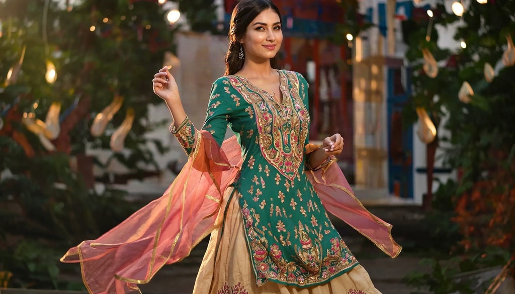 These kurta sets are aesthetic, traditional and in certain cases merge the modern and classical look to provide the best festive ready outfits.