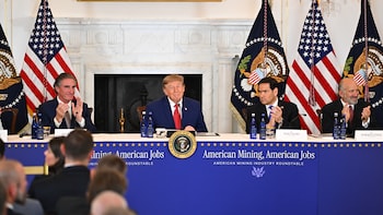 Trump Touts $3 Billion in Minerals Projects To Counter China