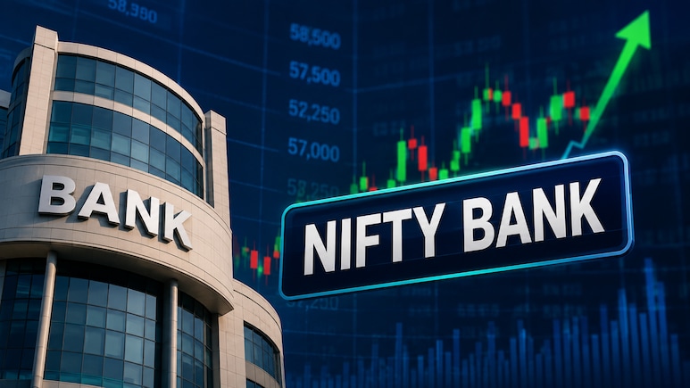 Bank Nifty Nears 58,000 As Kotak Bank Leads Gains; Key OI Levels Emerge