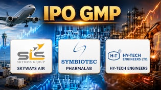 Skyways Air vs Symbiotec Pharmalab vs Hy-Tech Engineers IPO GMP - Which IPO Offers Better Listing Gains?