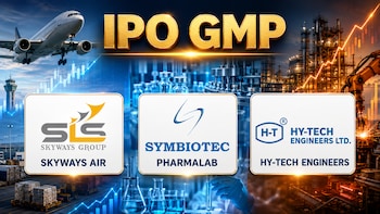 Skyways Air vs Symbiotec Pharmalab vs Hy-Tech Engineers IPO GMP - Which IPO Offers Better Listing Gains?
