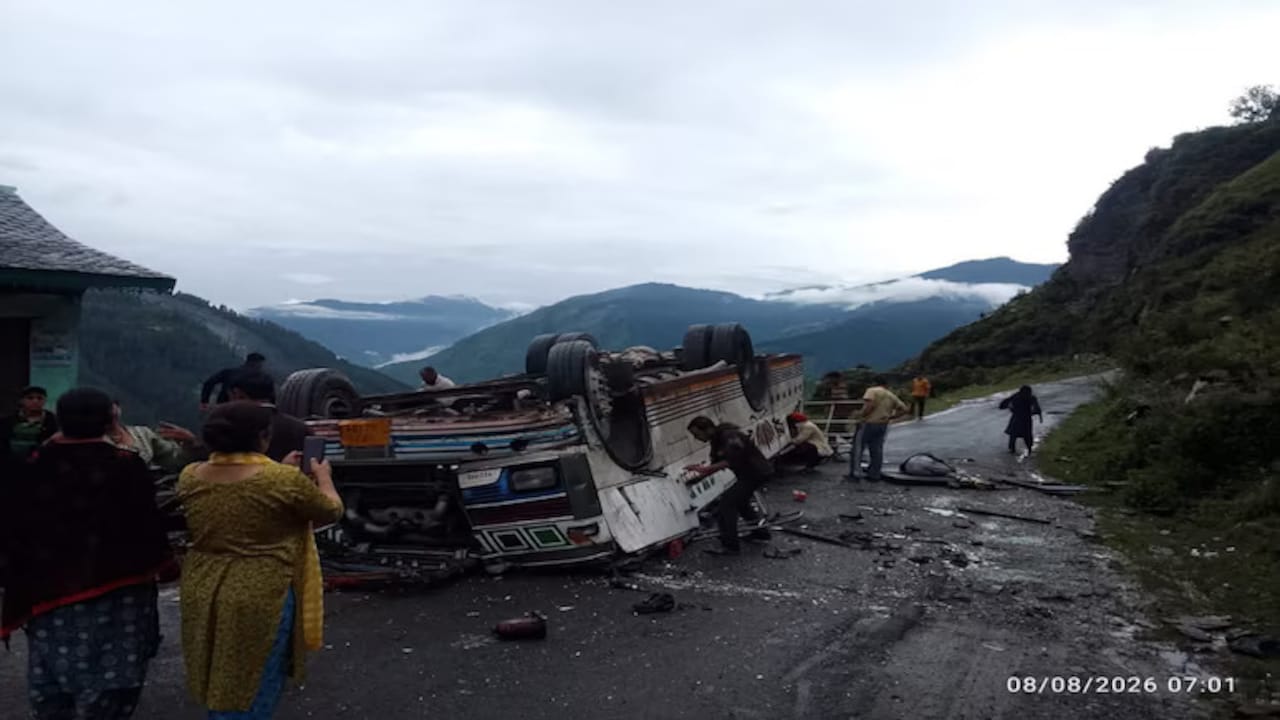 Himachal Bus Tragedy: 8 Dead, 10 Injured In Chamba Accident