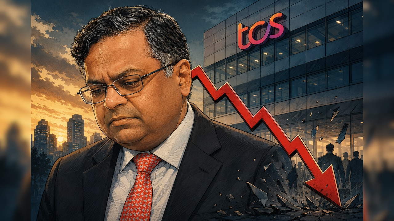 TCS Share Price Tumbles 5% After N Chandrasekaran Steps Down As Tata Sons Chairman