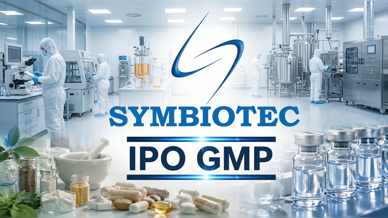 Symbiotec Pharmalab IPO GMP Points To 29% Listing Gain On Final Day Of Bidding