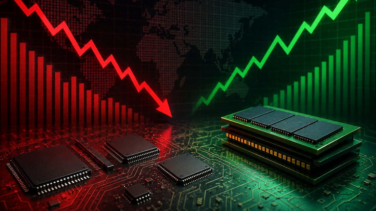 Nvidia Shares Zoom 8% But There's No Ripple Effect; AMD, Micron, Other Chip Stocks In Red
