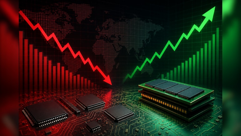 Chip Stocks Tumble Again: Intel, Sandisk, Western Digital Sink Up To 5% Even As SK Hynix Rallies