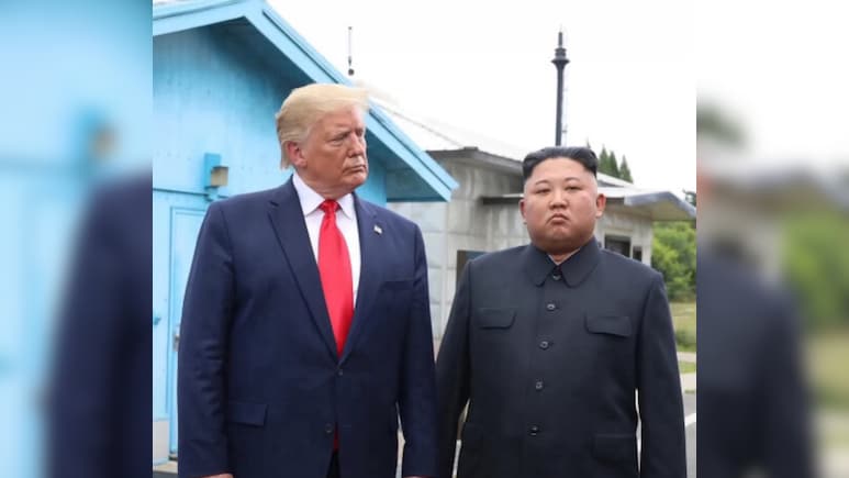'We Get Along Great': Trump Jokes About 'Unfriendly Look' In Throwback Photo With Kim Jong Un