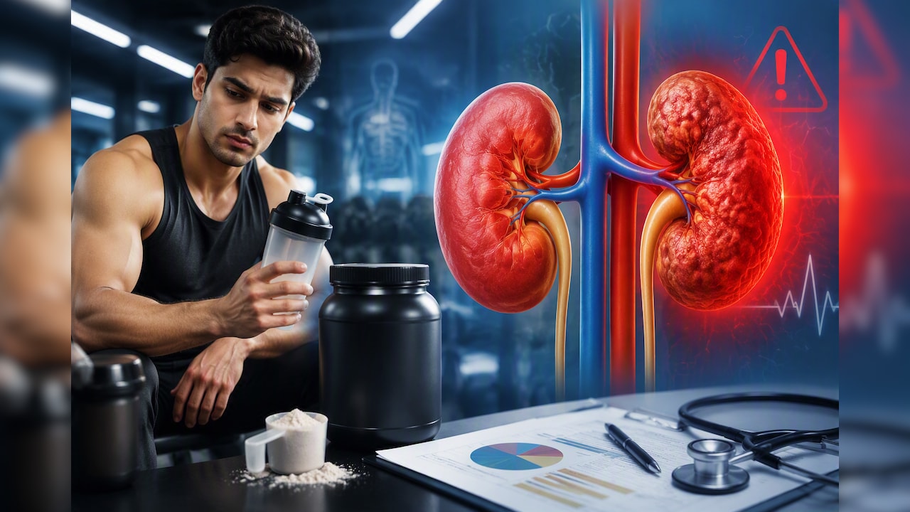 जिम जाने वालों के लिए चेतावनी! ज्यादा प्रोटीन सप्लीमेंट्स बढ़ा सकते हैं किडनी डैमेज का खतरा